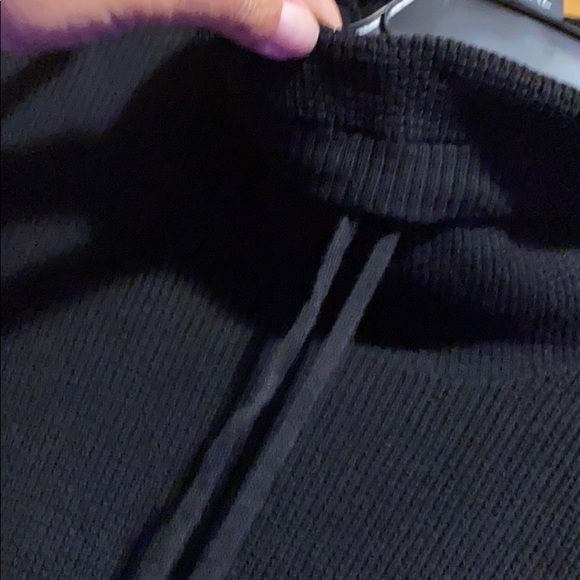 LRL Lauren Jeans CO black cowl neck sweater - Picture 7 of 12